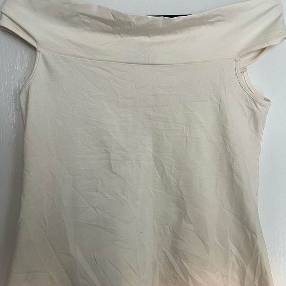Express blouse size medium cream color - Picture 2 of 3